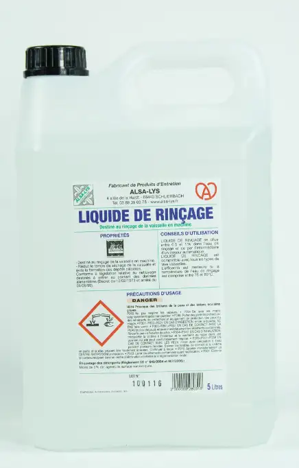 Liquide de rinçage